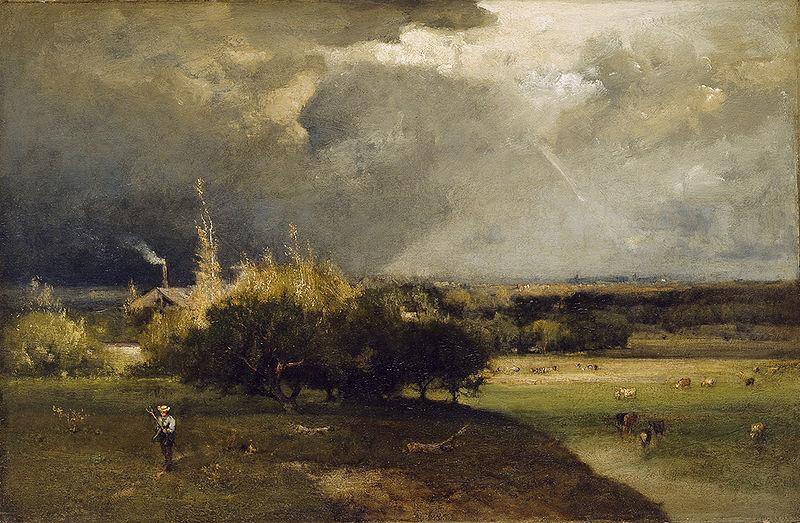 George Inness The Coming Storm